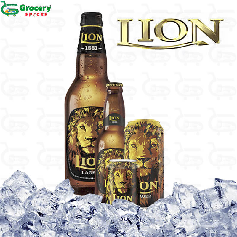 lager beer | lion