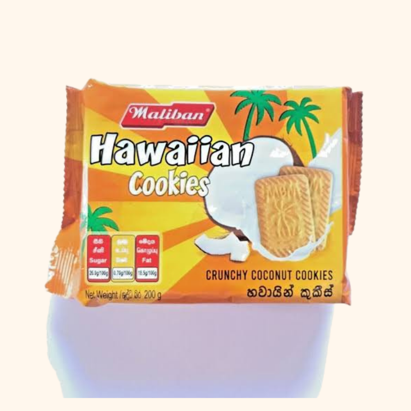 cookie crunchy coconut hawaiian | maliban