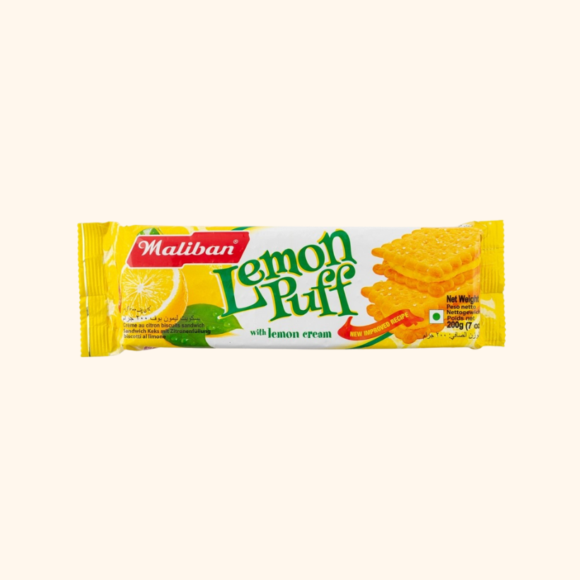 lemon puff biscuit | maliban