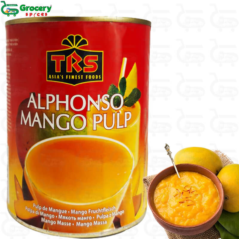 mango pulp (alphonso) canned | trs