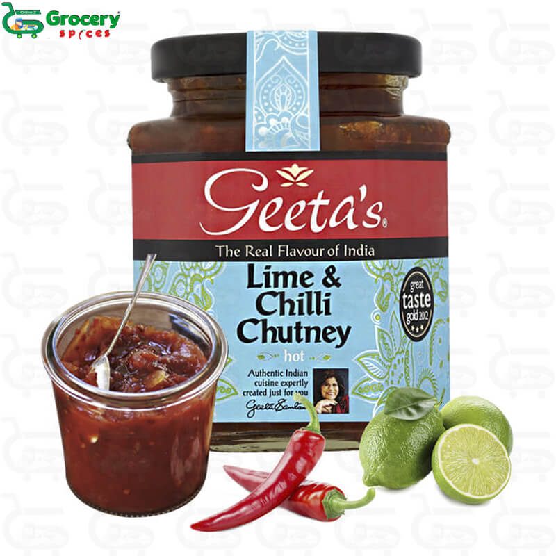 lime & chilli chutney | geetas