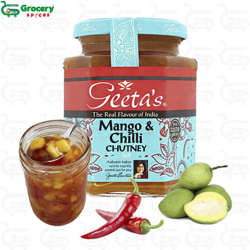 mango & chilli chutney | geetas