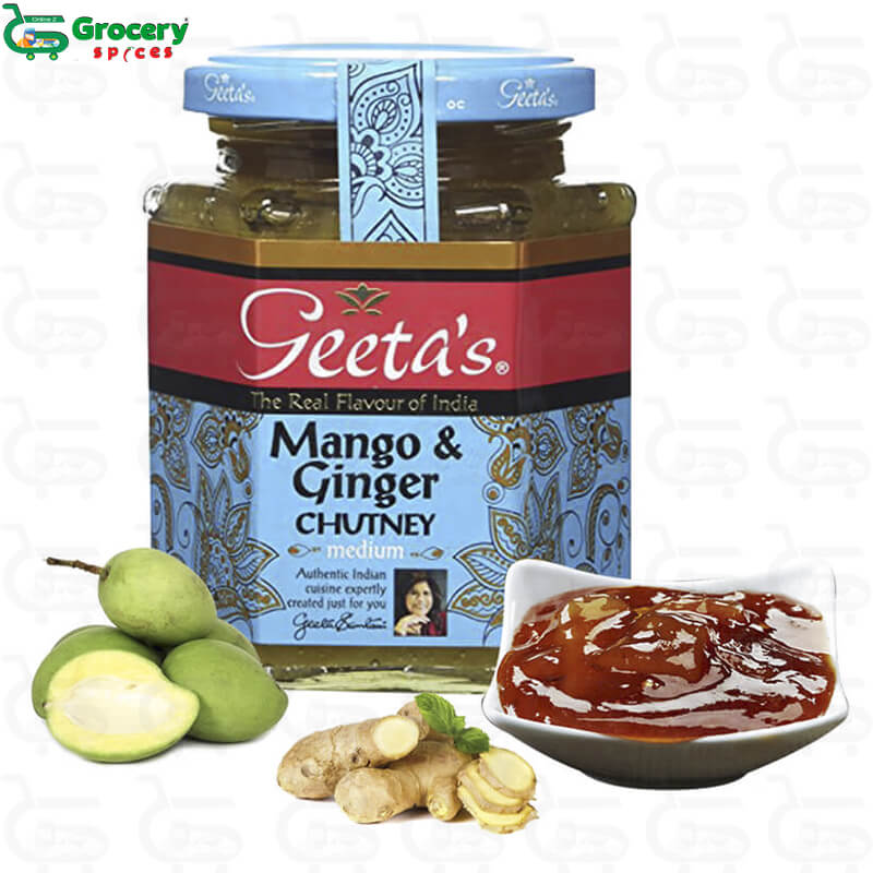mango & ginger chutney | geetas