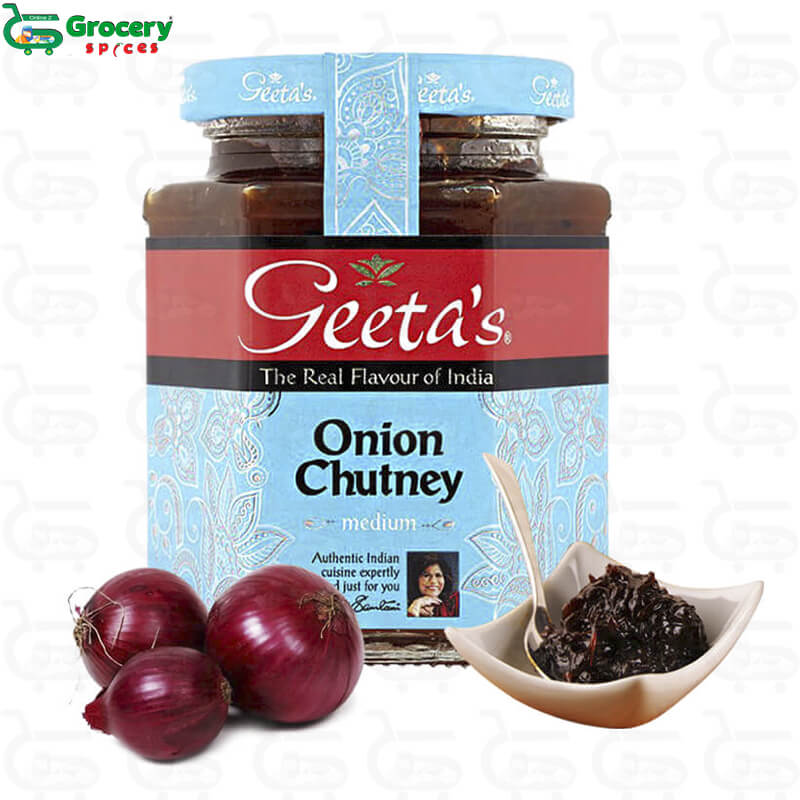 onion chutney | geetas