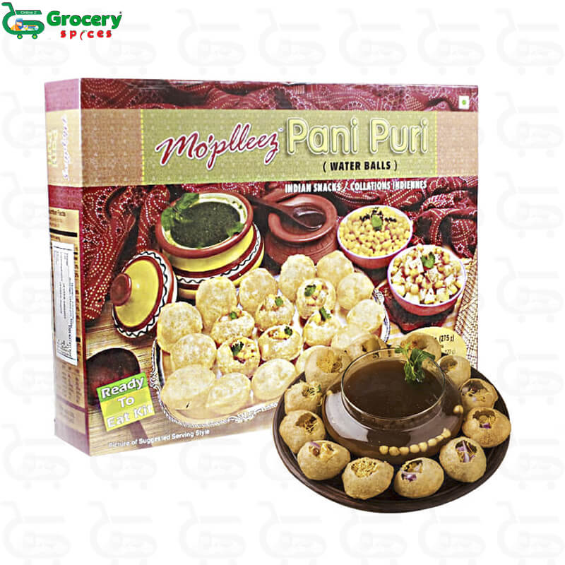 pani puri (golgappa) with chutneys | mopleez