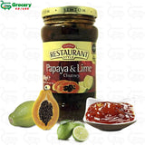 papya & lime chutney | simtom