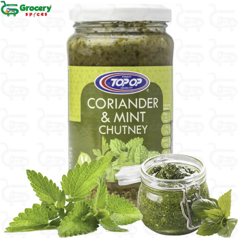 green pudina (mint) chutney | top-op
