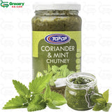 green pudina (mint) chutney | top-op