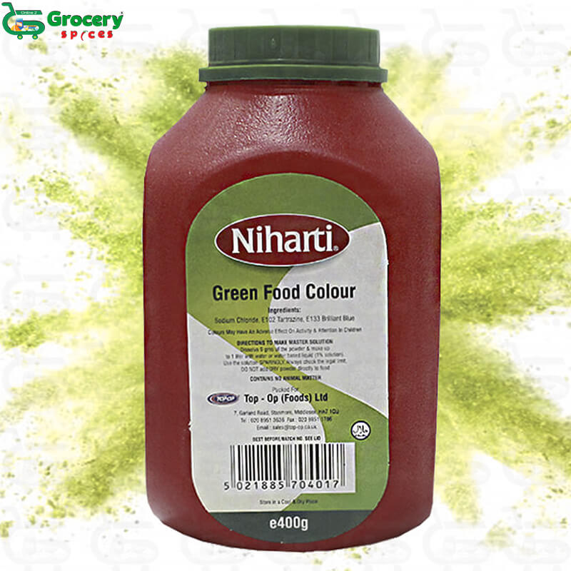 food colour green small | niharti