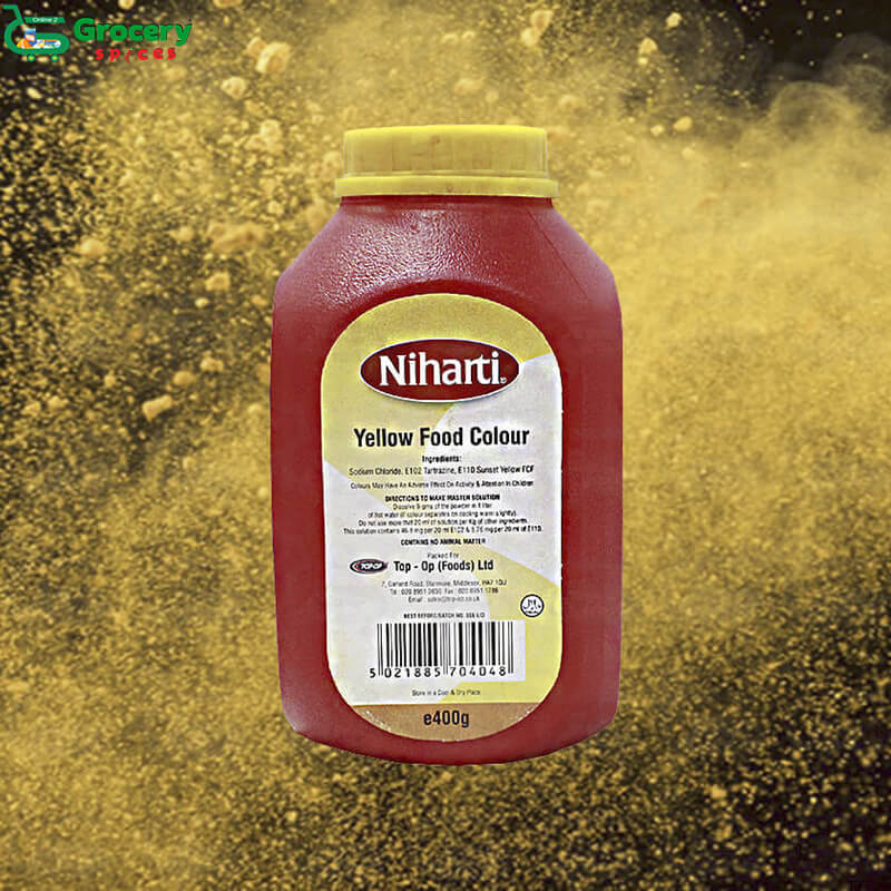 food colour yellow small | niharti