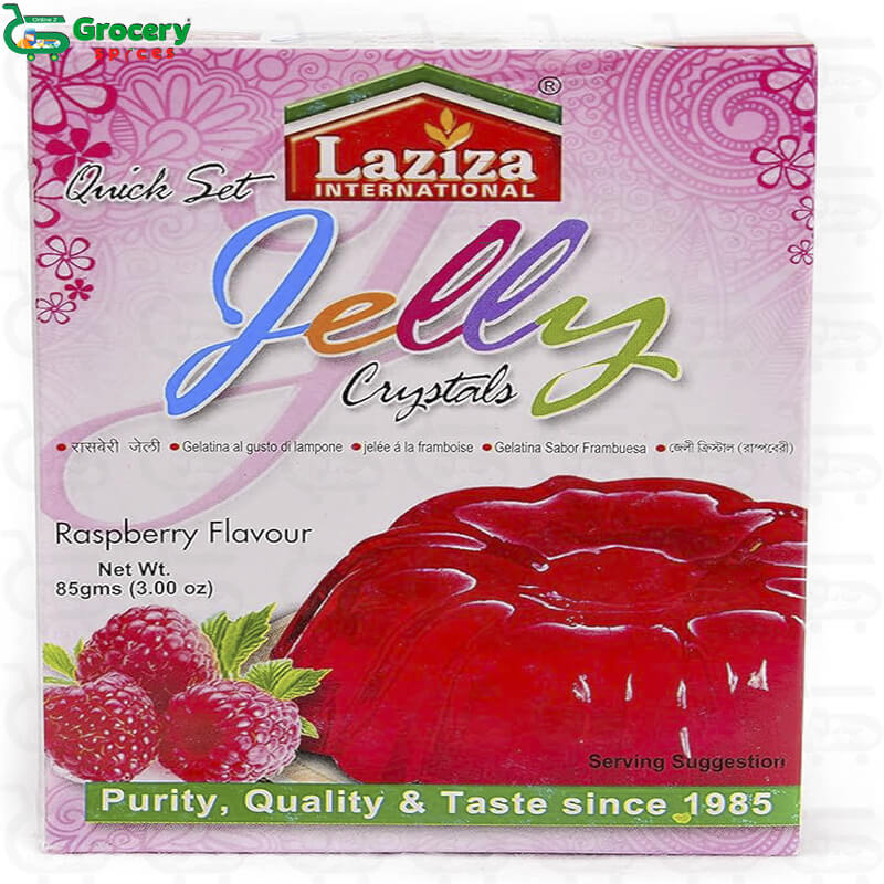 jelly crystals raspberry | laziza