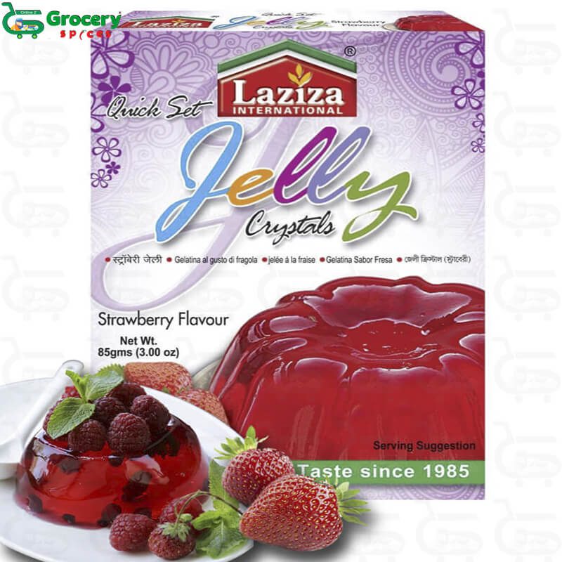 jelly crystals strawberry | laziza