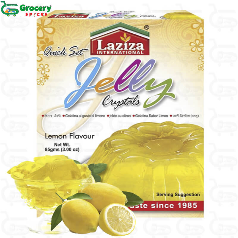 jelly crystals lemon | laziza