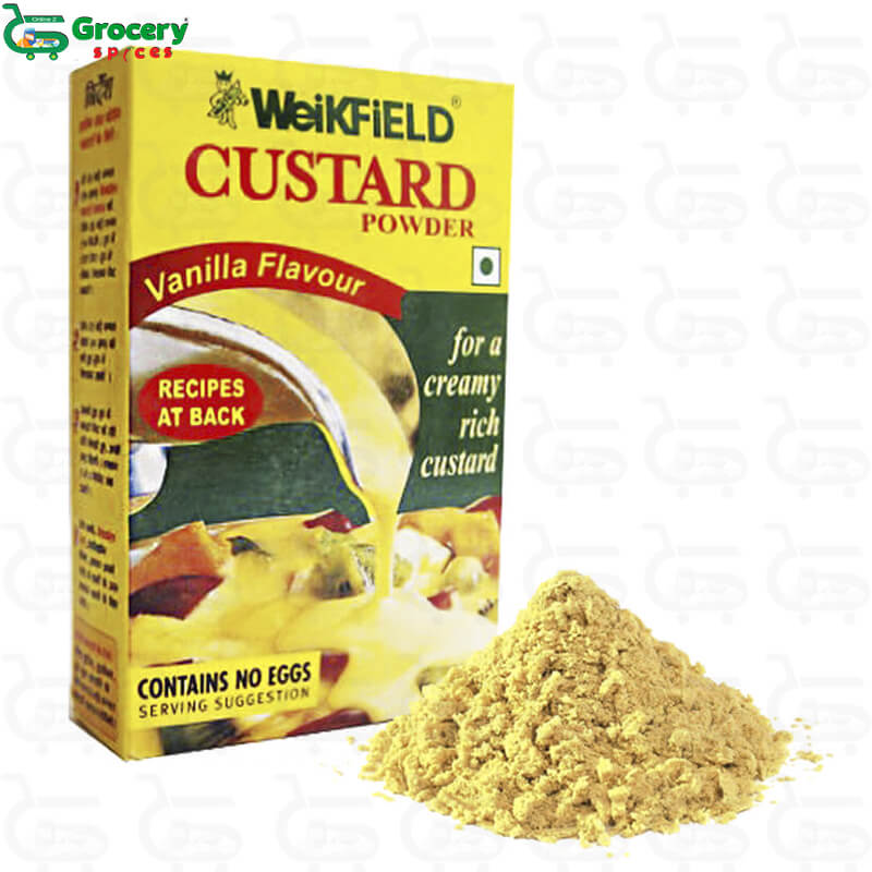 custard powder vanilla | weikfield