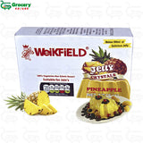 vegeterian jelly pineapple | weikfield