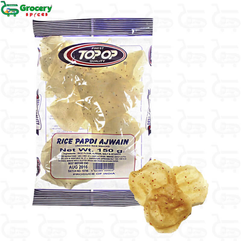 rice ajwain papdi | top-op