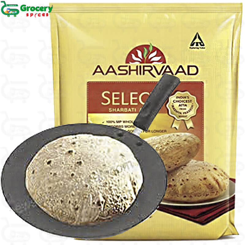 aashirvaad select sharbati atta | itc
