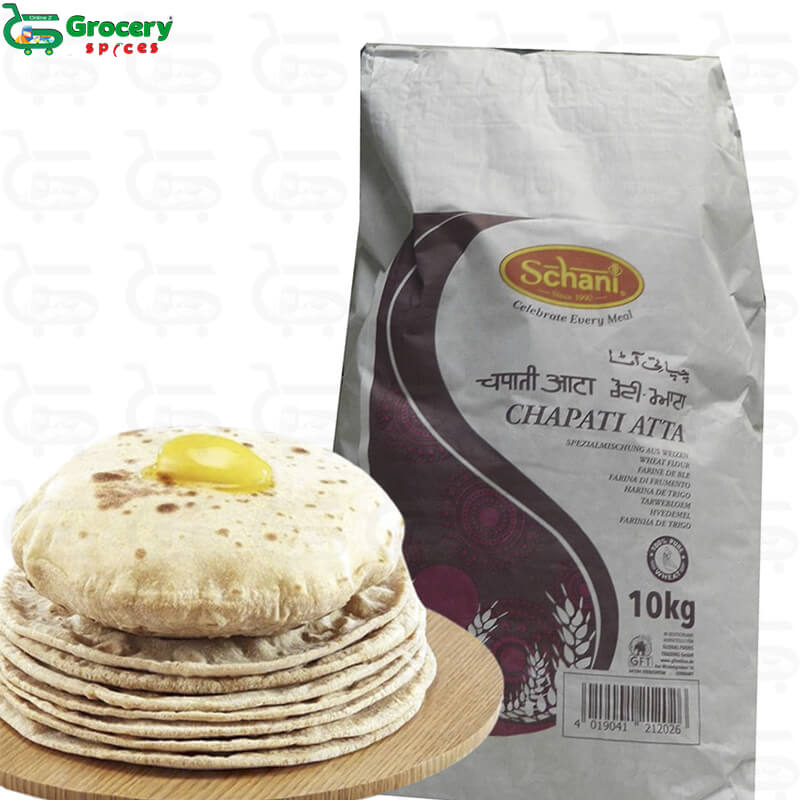 chapati atta wheat flour white | schani