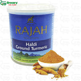 haldi powder tins | rajah