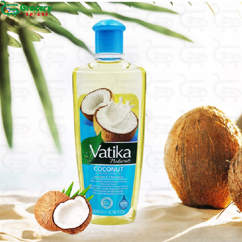 naturals coconut enriched hair oil | vatika