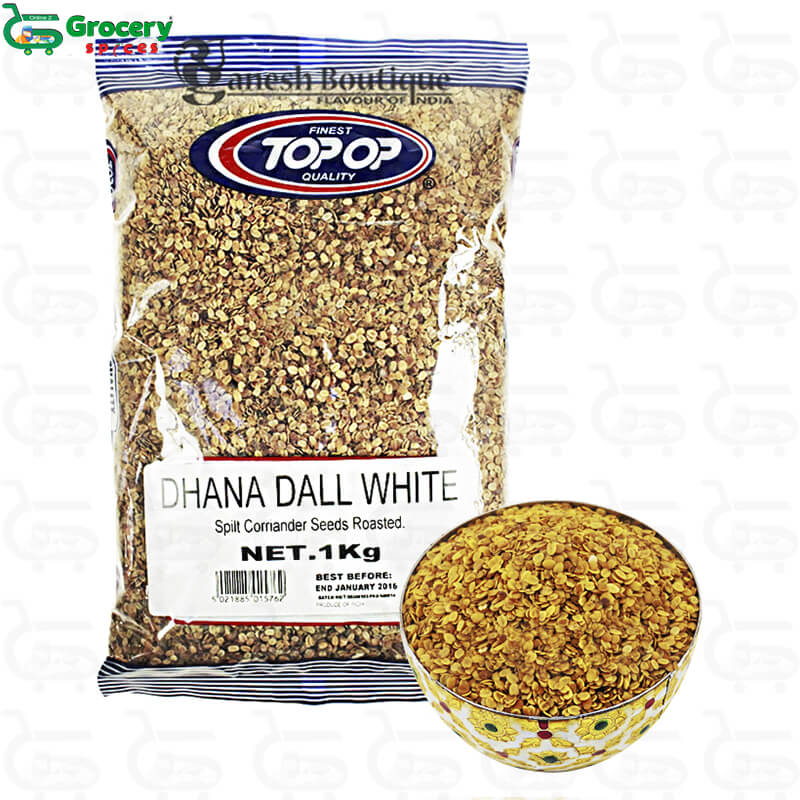 dhana dal white (roasted) | top-op