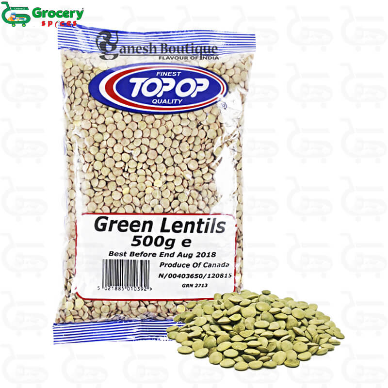 green lentils (green masoor) | top-op
