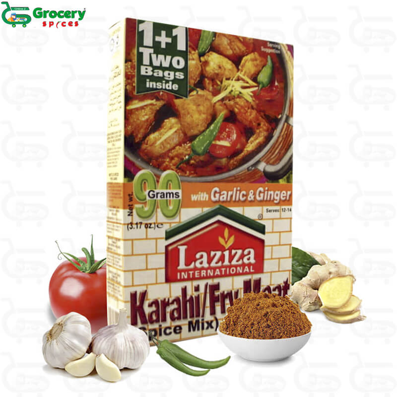 karahi fry meat masala | laziza