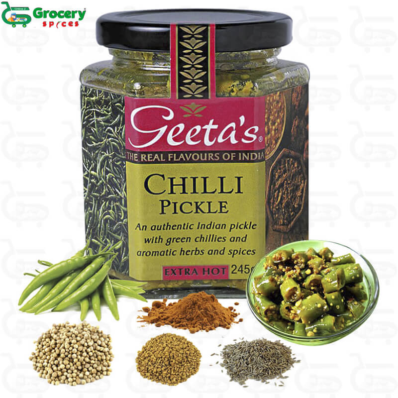 chilli pickle | geetas