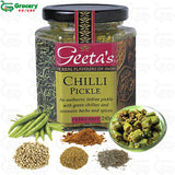chilli pickle | geetas