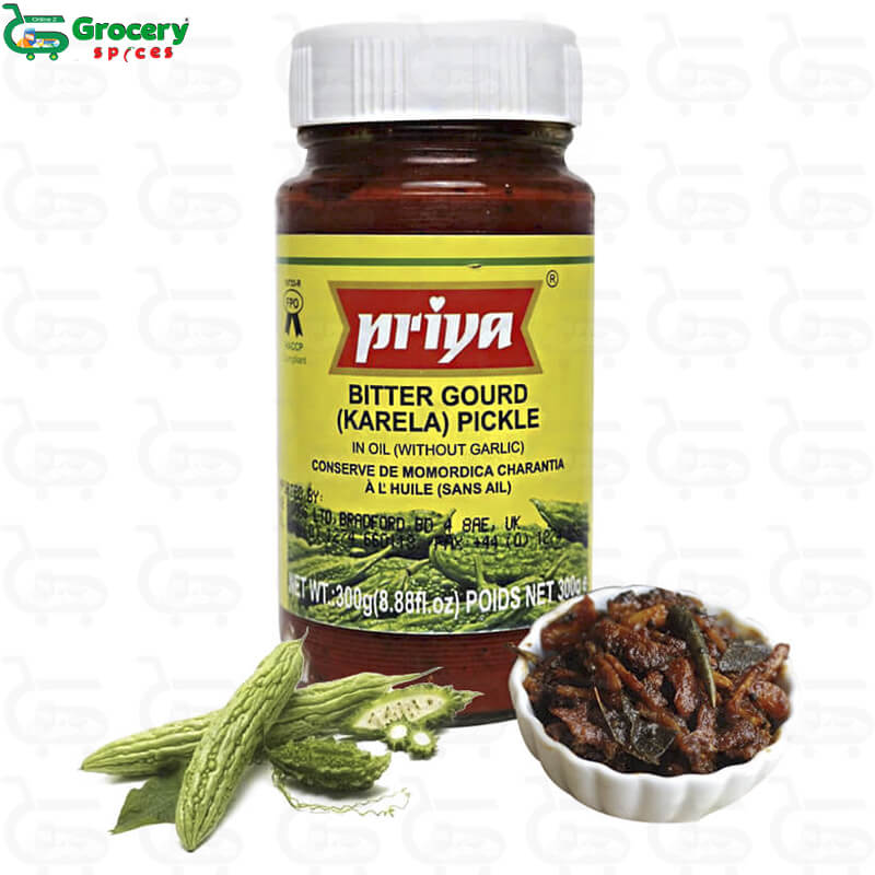 karela (bitter gourd) pickle | priya