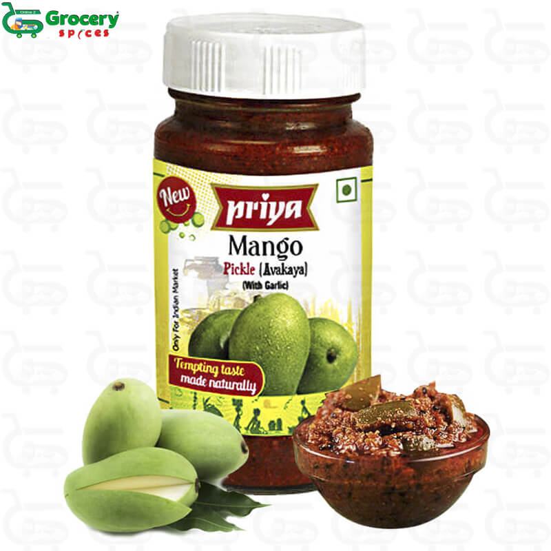 mango avakaya pickle | priya