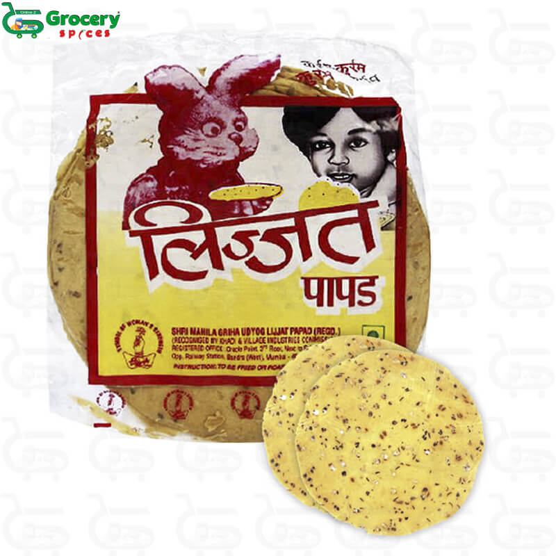 jeera papad | lijjat
