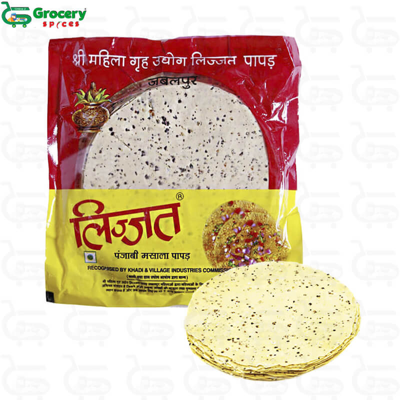 punjabi papad | lijjat