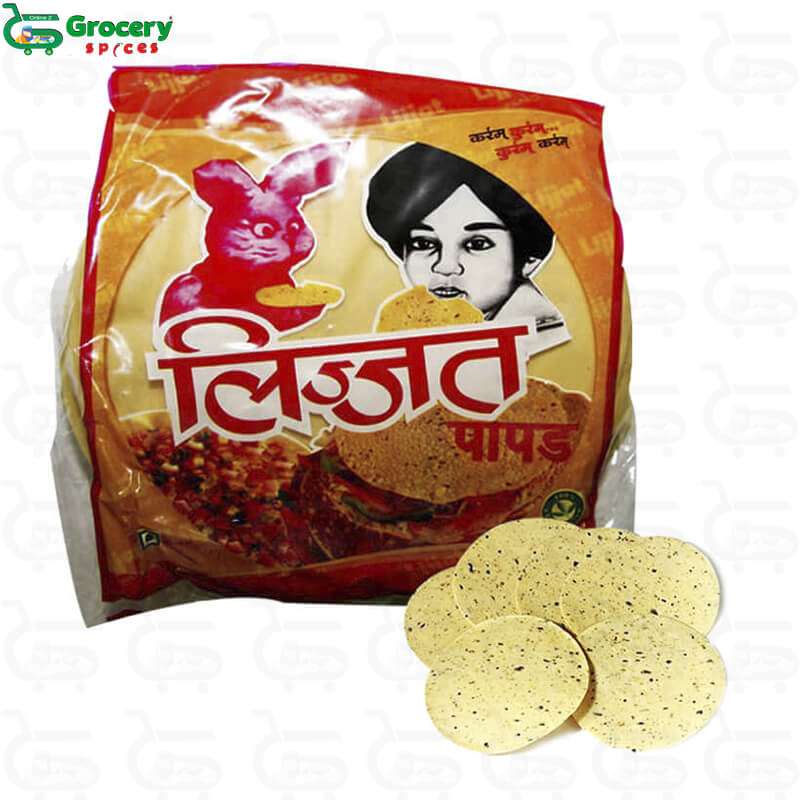 red chilli papad | lijjat