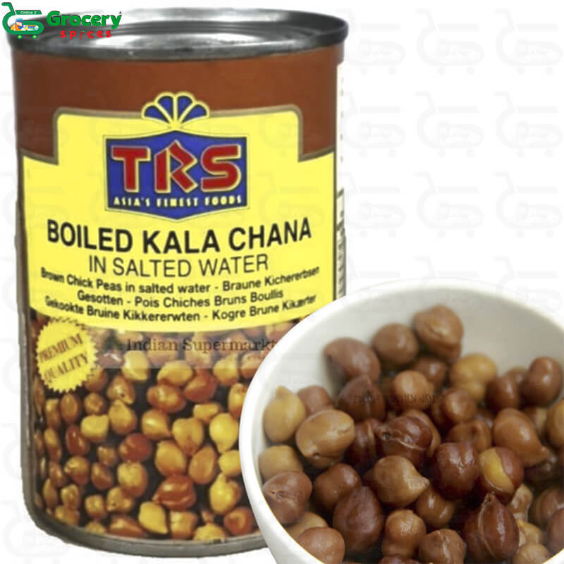 boiled canned kala chana | trs