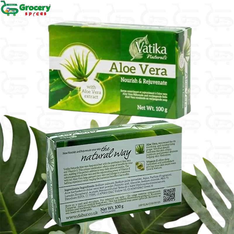 aloevera soap | vatika