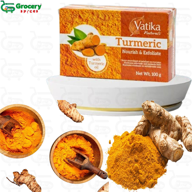 natural turmeric soap | vatika