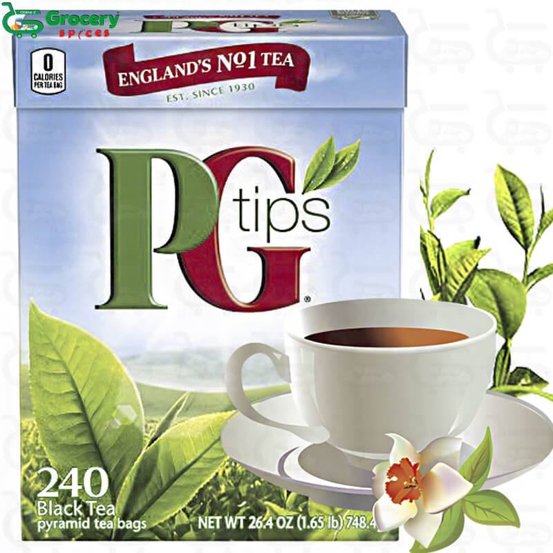 pyramid black tea 240 teabags | pg tips bundle