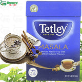 masala flavor tea 72 teabags | tetley