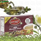 3 in 1 premix masala tea 10 sachets & 100 sachets | wagh bakri