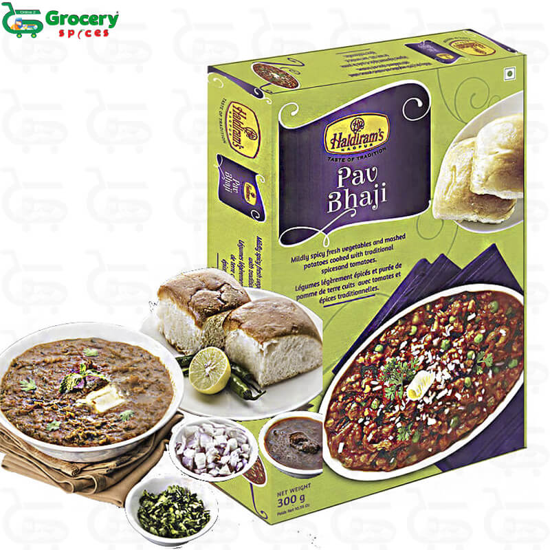 pav bhaji | haldirams