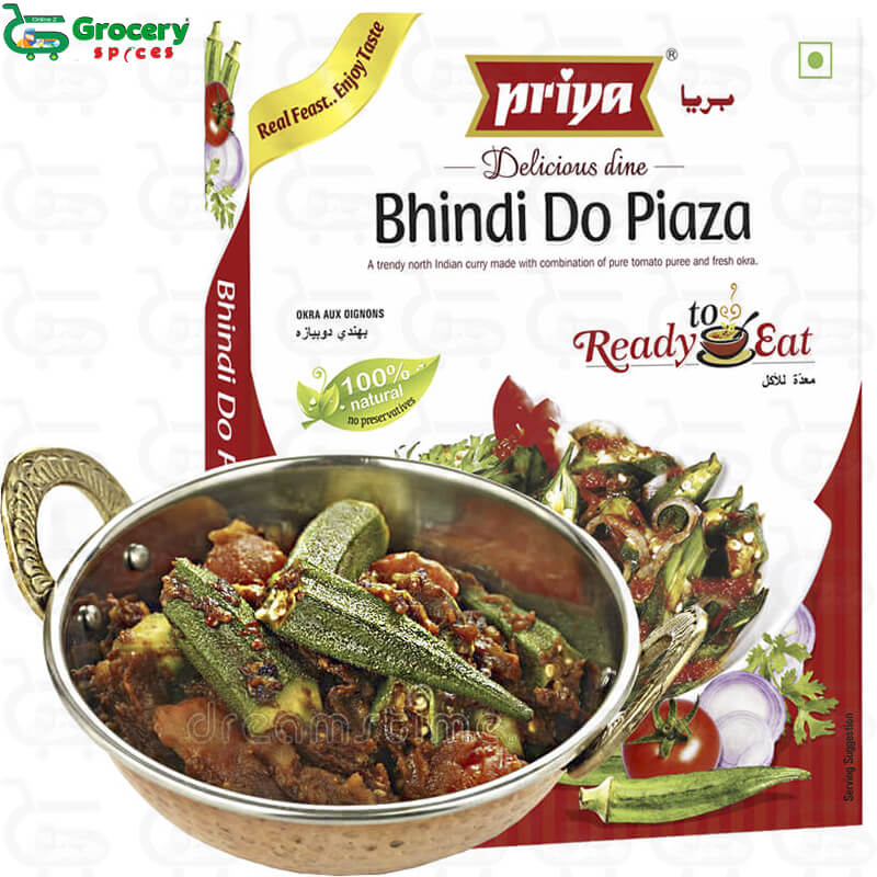 bhindi do piaza rte | priya