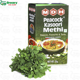 kasoori methi peacock | mdh