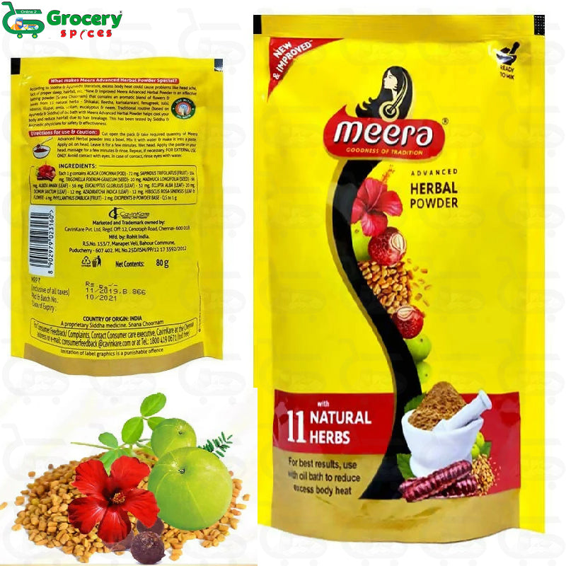 herbal powder | meera 