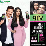 natural hair colour shampoo (black) | vip