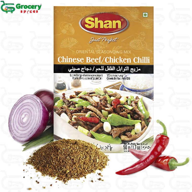 beef/chicken chilli mix | shan