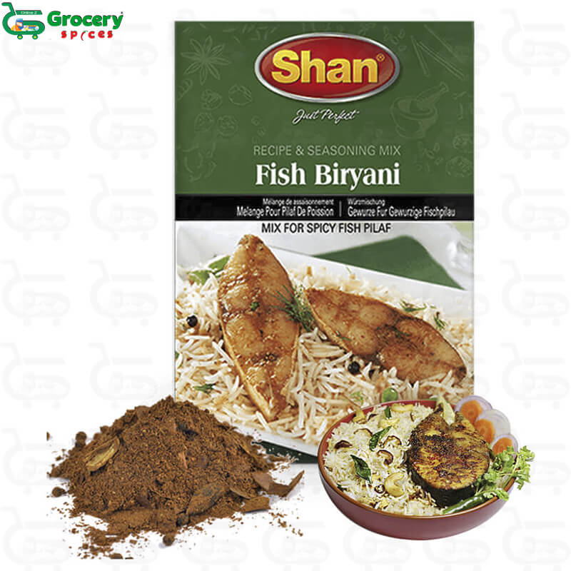 biryani fish masala | shan